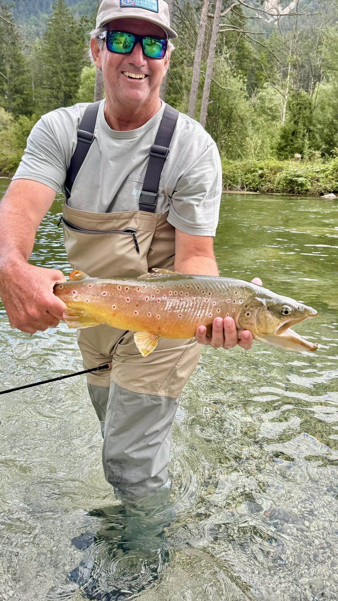 Experience the excitement of fly fishing for brown trout in the Dolomites near Venice, northern Italy. Fish for big brown trout, marble trout, and grayling in stunning waters. Expert guides will teach you advanced fishing techniques. Perfect for an Italian fishing adventure.