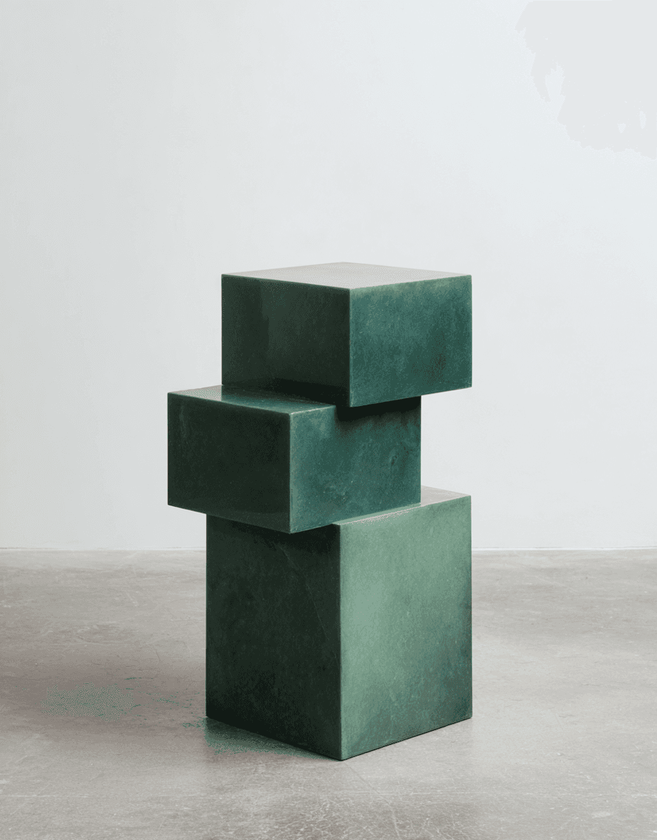 Blocks stacked on top of each other