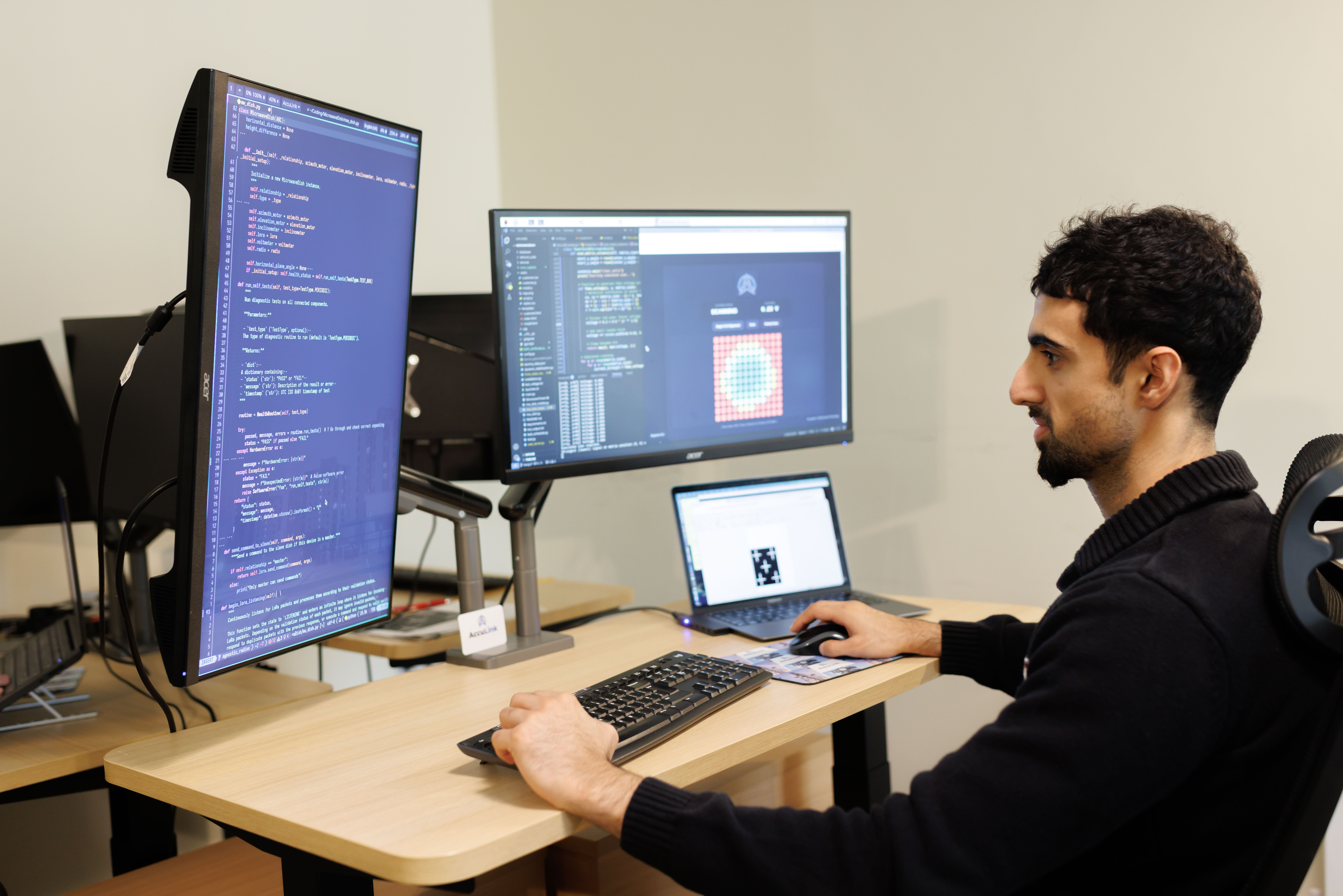 member of the team working on major projects