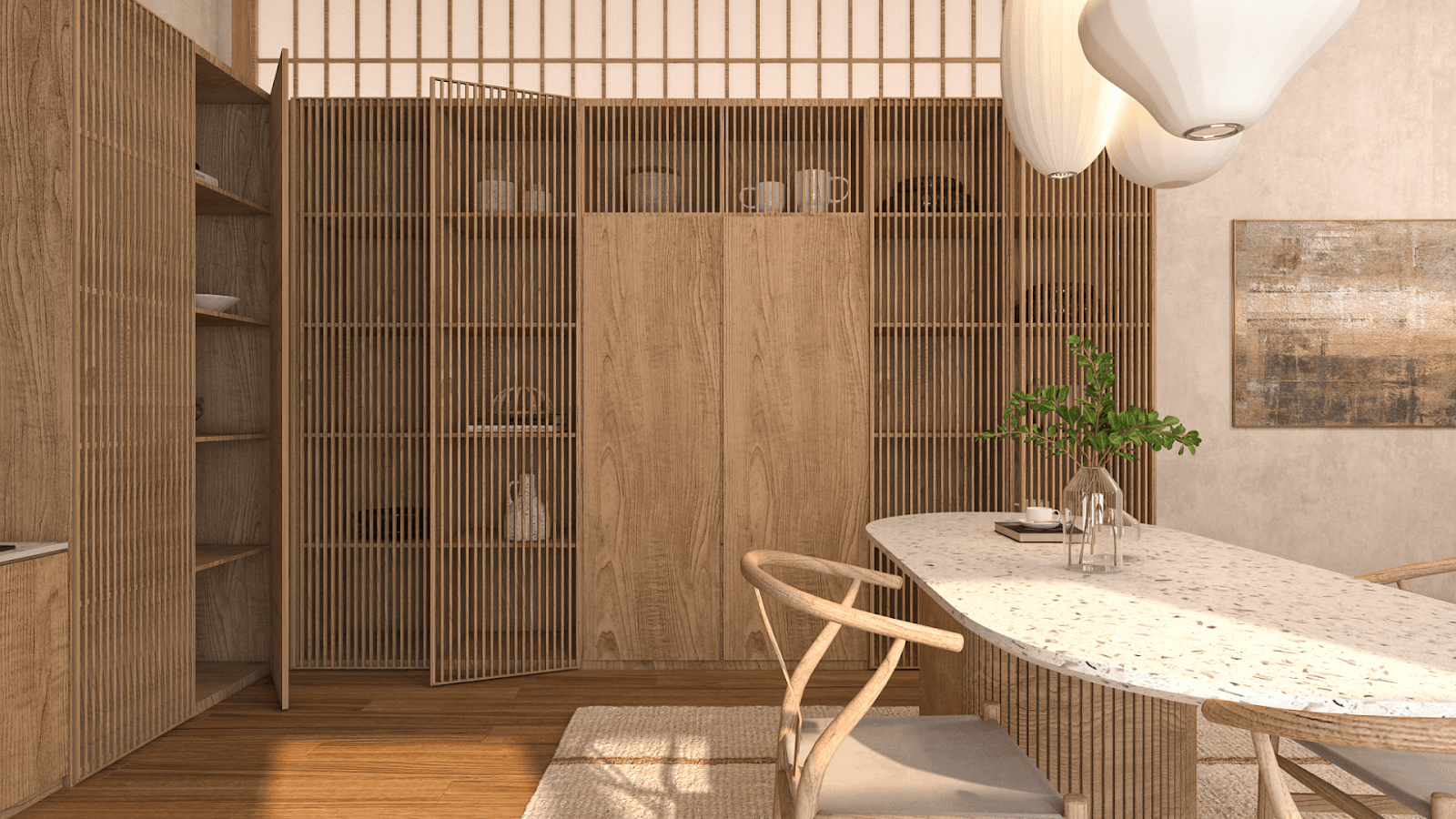 Japandi Fusion Store Room