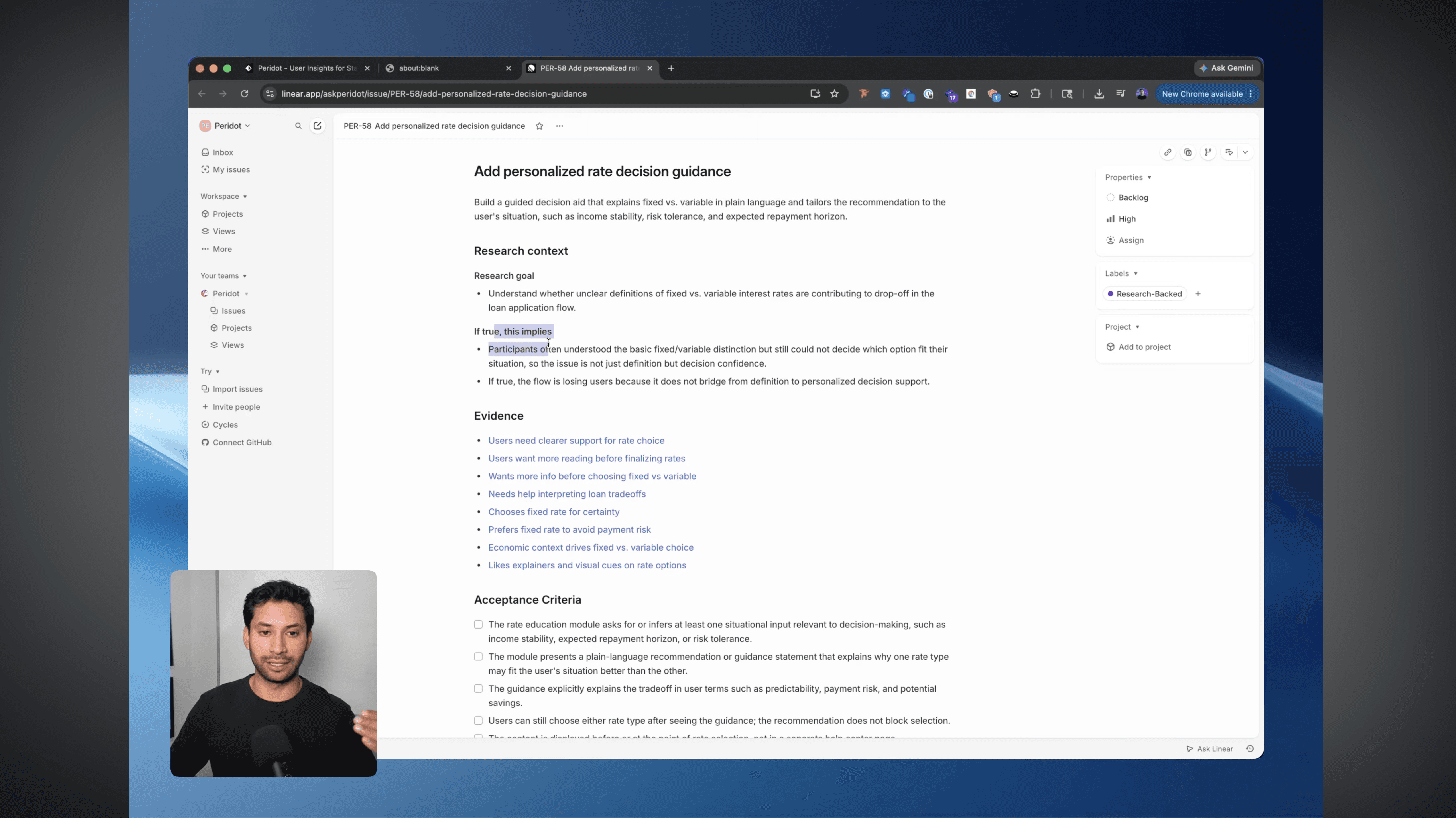 Sample Dashboard UI