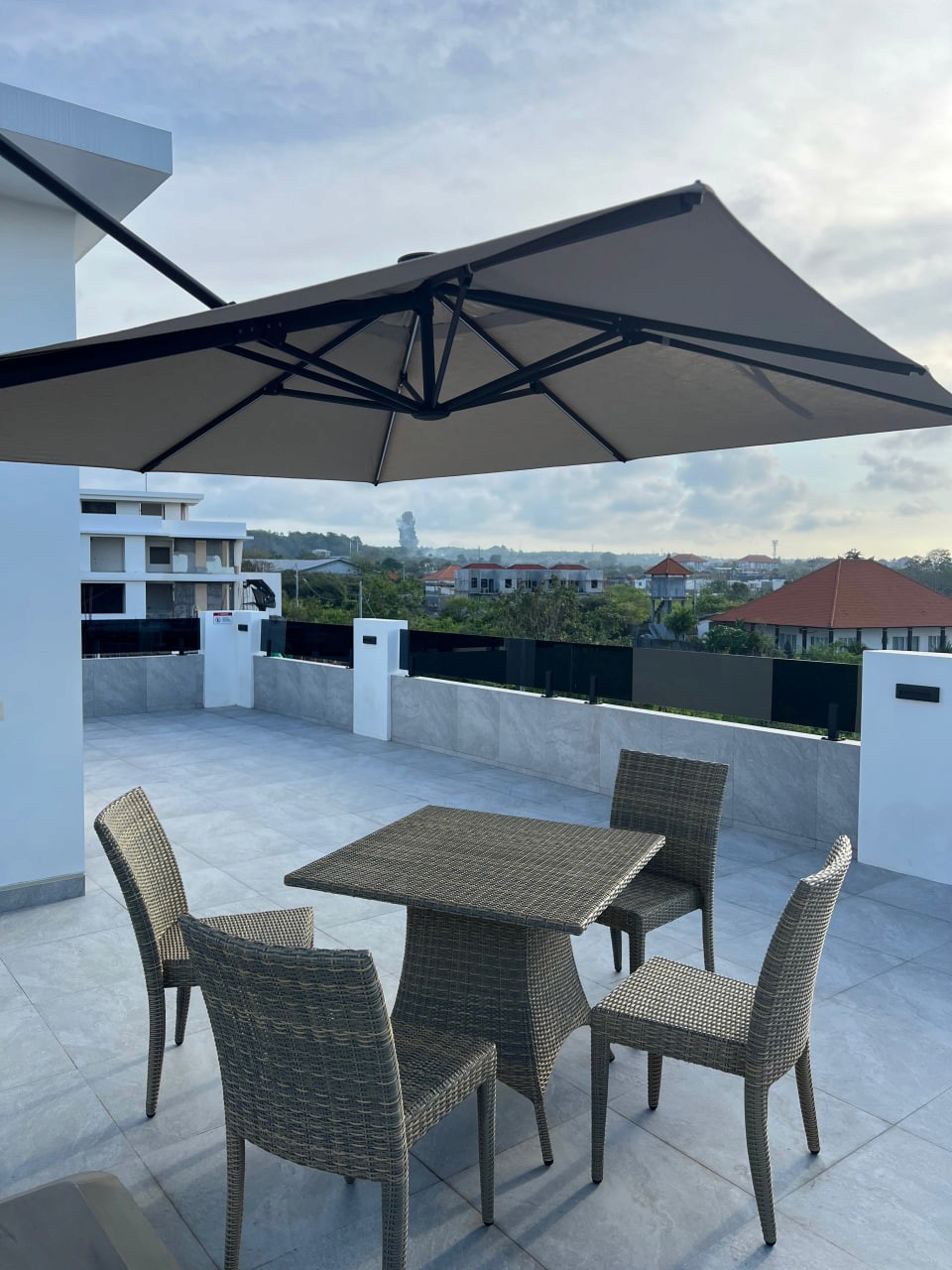 3-bedroom hilltop villa with panoramic ocean views in Jimbaran, Bukit