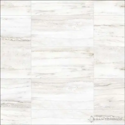 Porcelanato Mármol Pur Blanco 28×58 Rectificado San Lorenzo, segunda vista