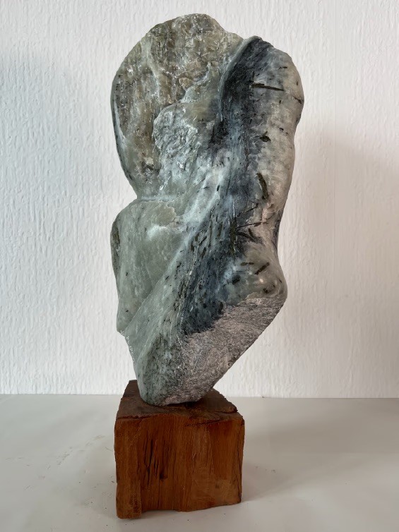 Broken Goddess, 2019. Soapstone. by Barbara Walker.