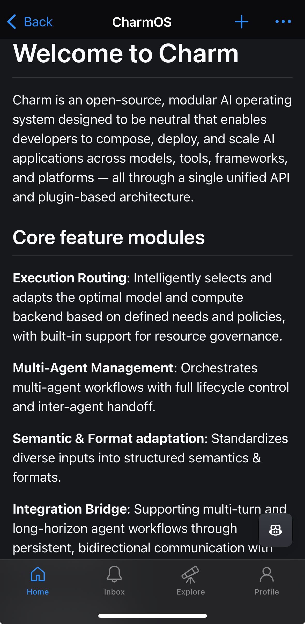 App image