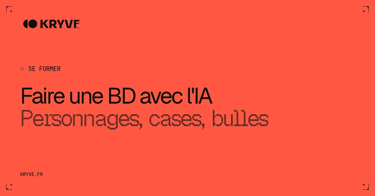 Faire une BD avec l'IA : Personnages, cases, bulles