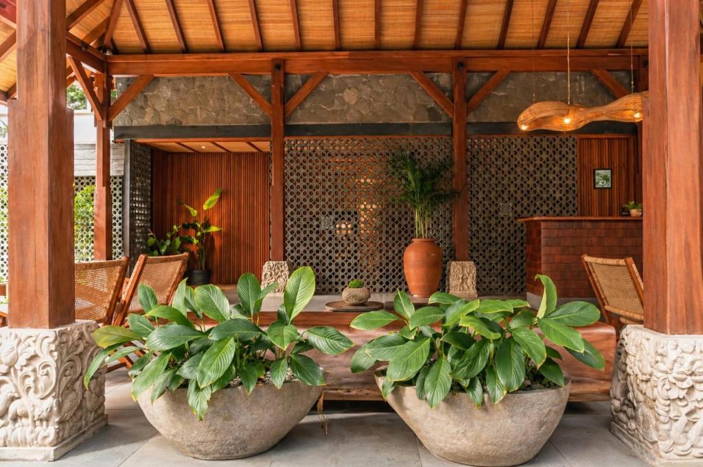 Lyxig villa med pool på Bali