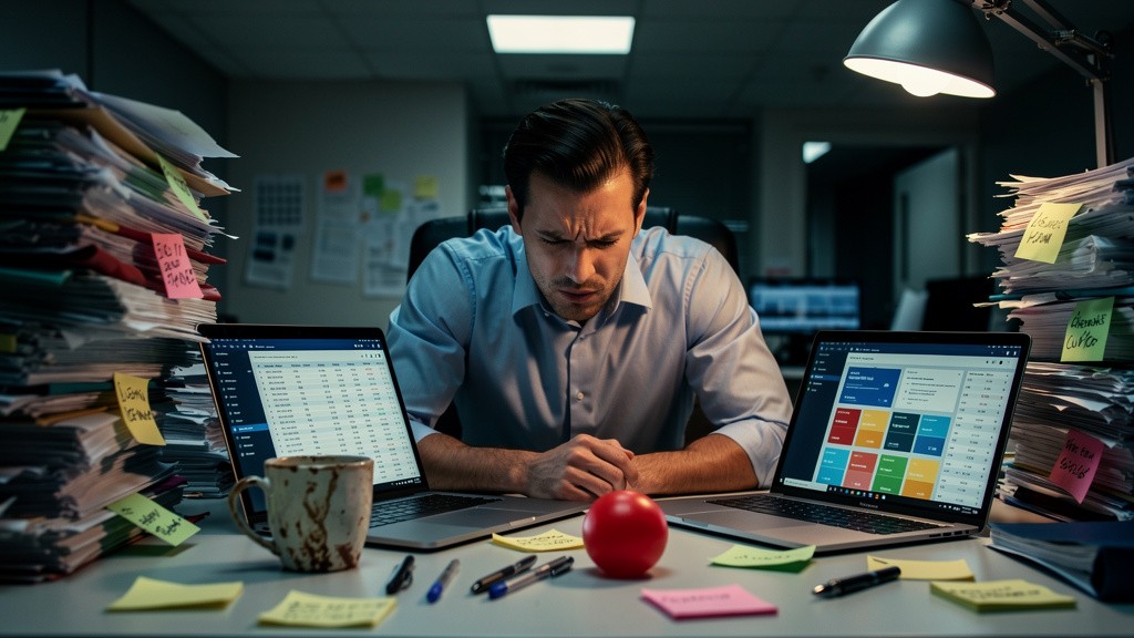 Sales manager struggling with traditional coaching methods