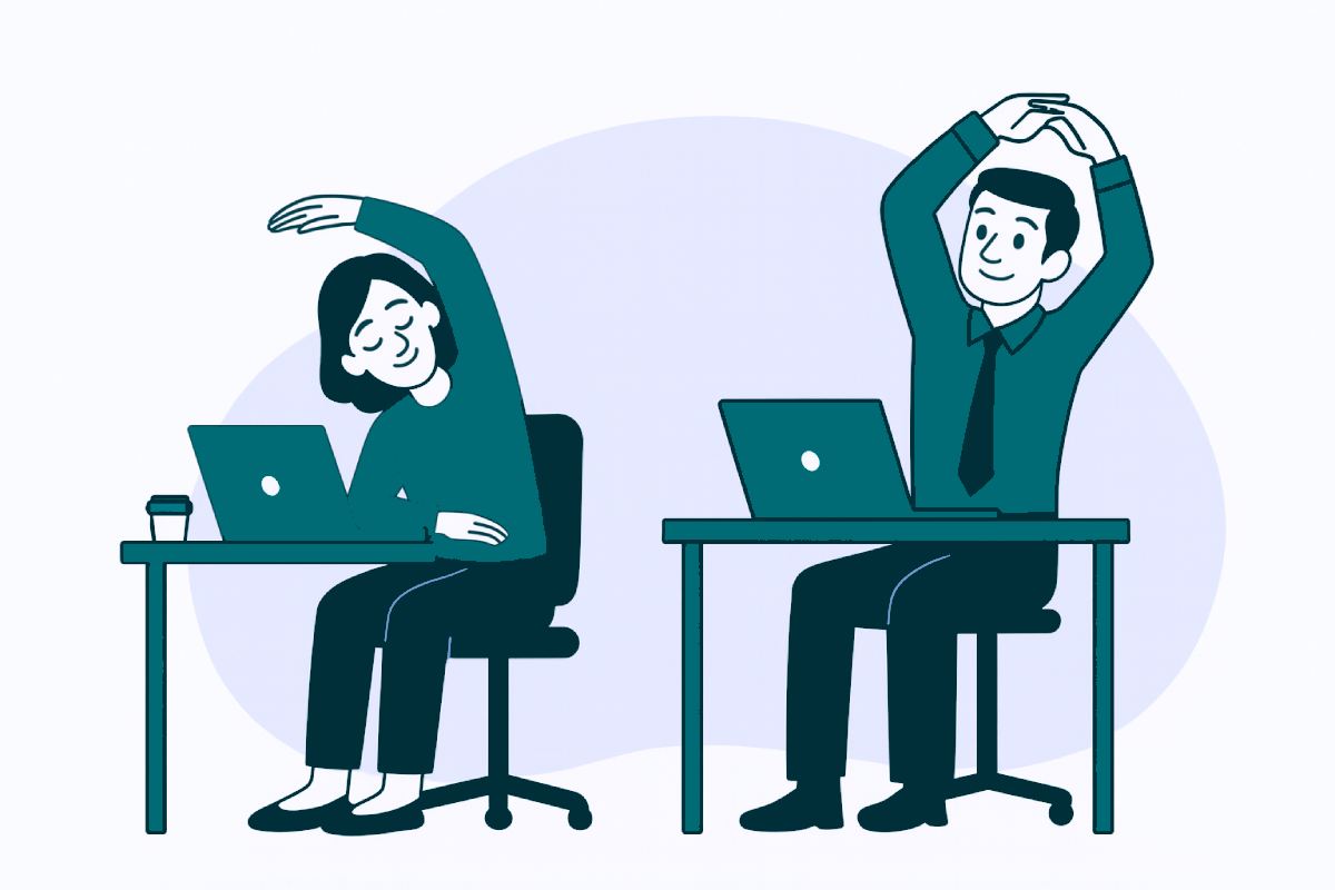 Pausas activas en el trabajo