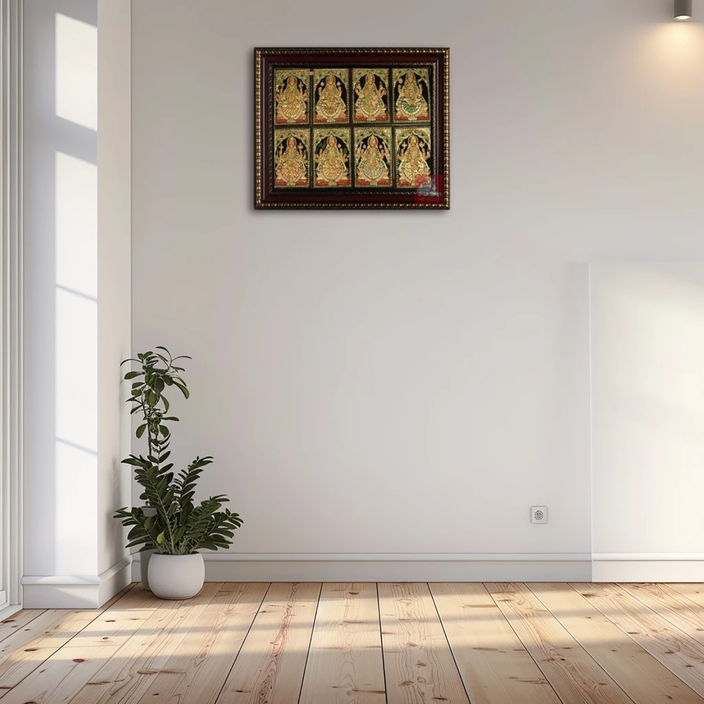 Ashtalakshmi Tanjore Painting