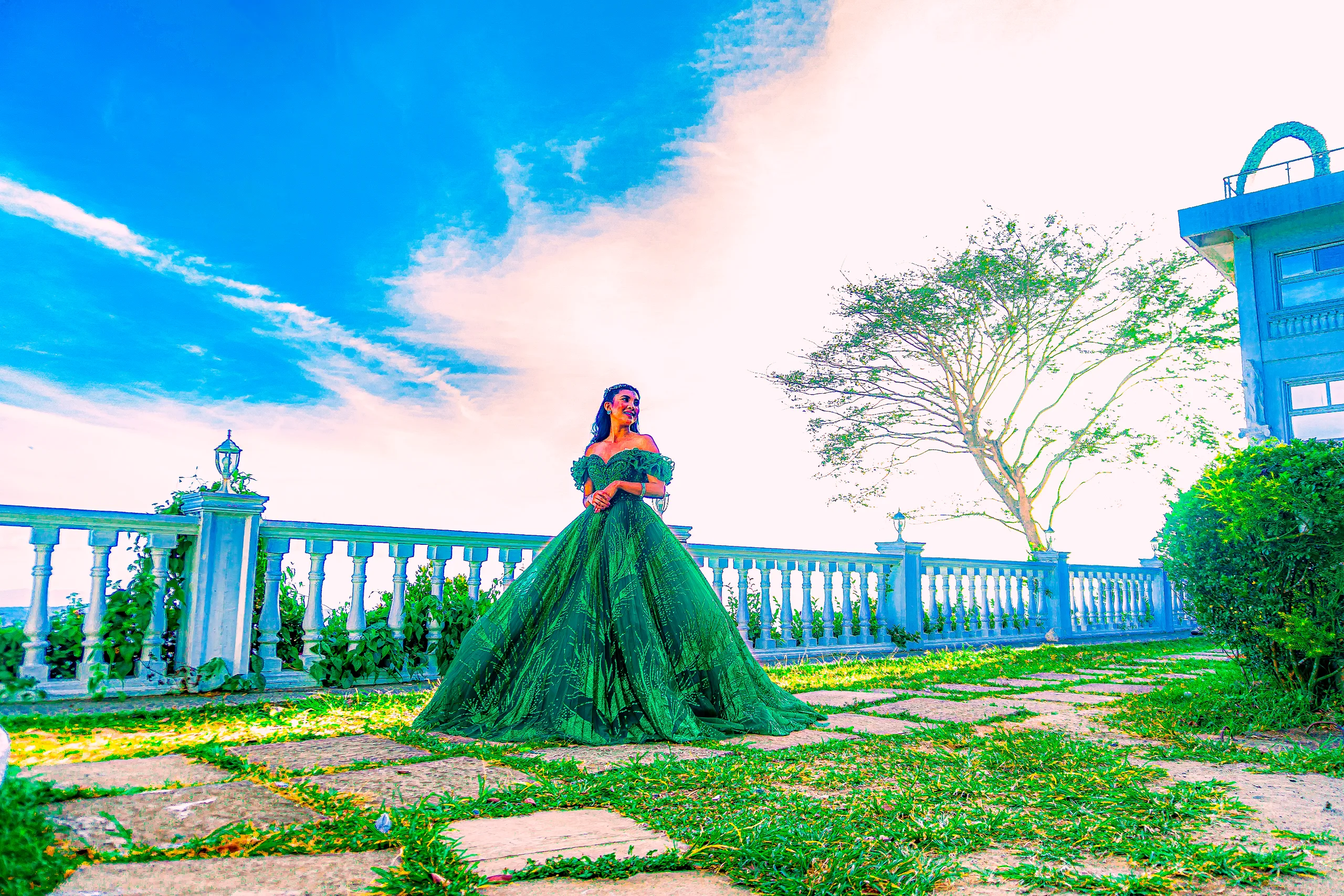 Belle Vue Gazebo — real celebration at Lazuri Tagaytay