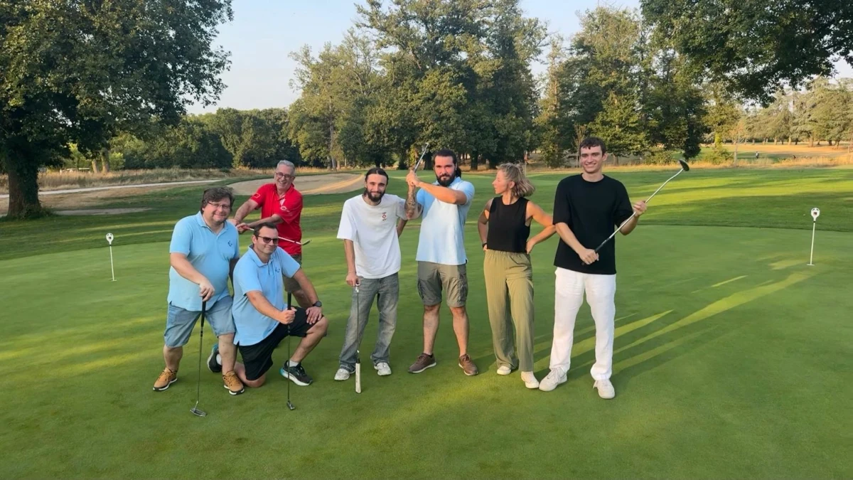 Équipe EMB Solutions Toulouse Pau au Golf