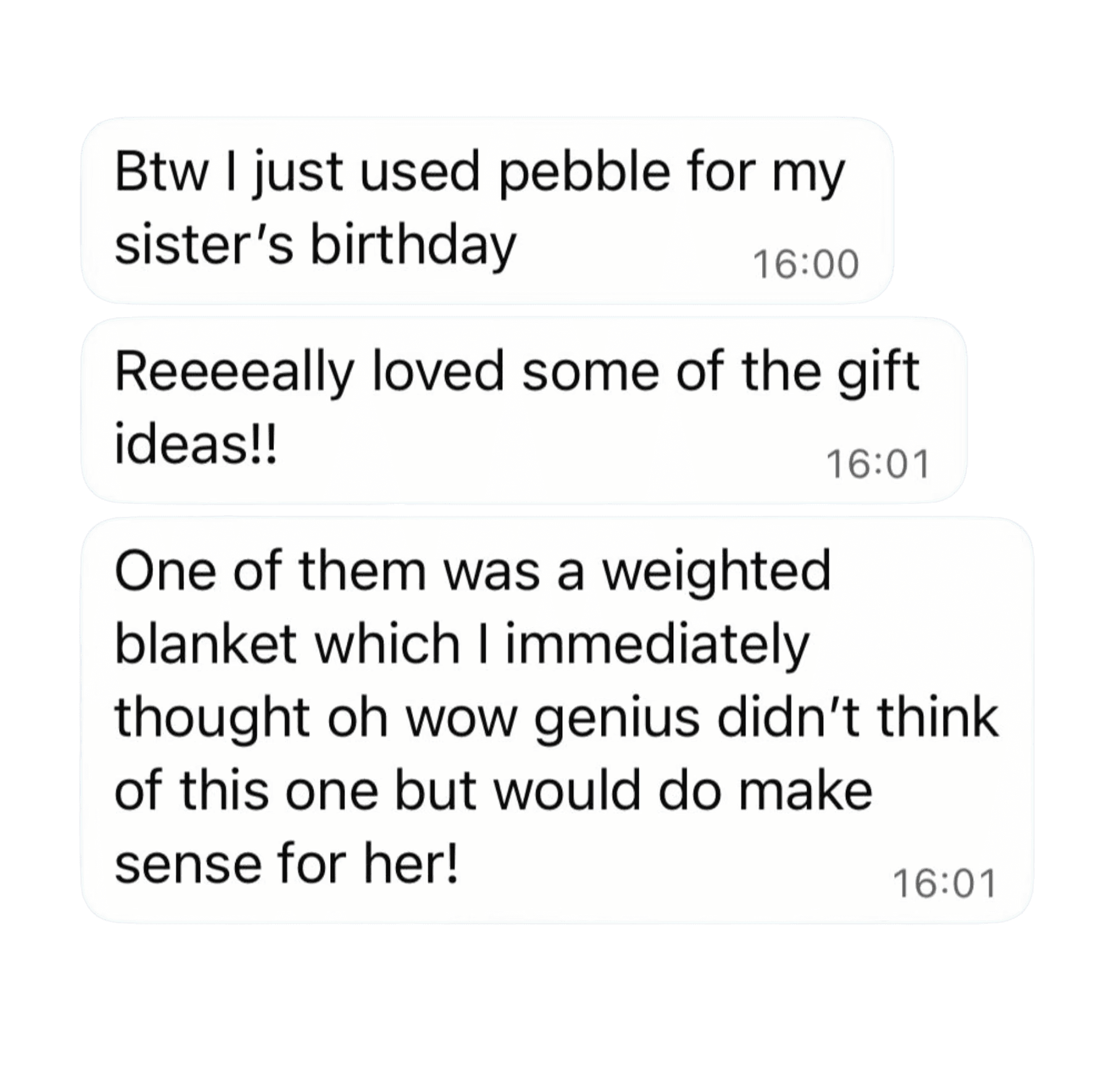 Pebble gifts reviews 