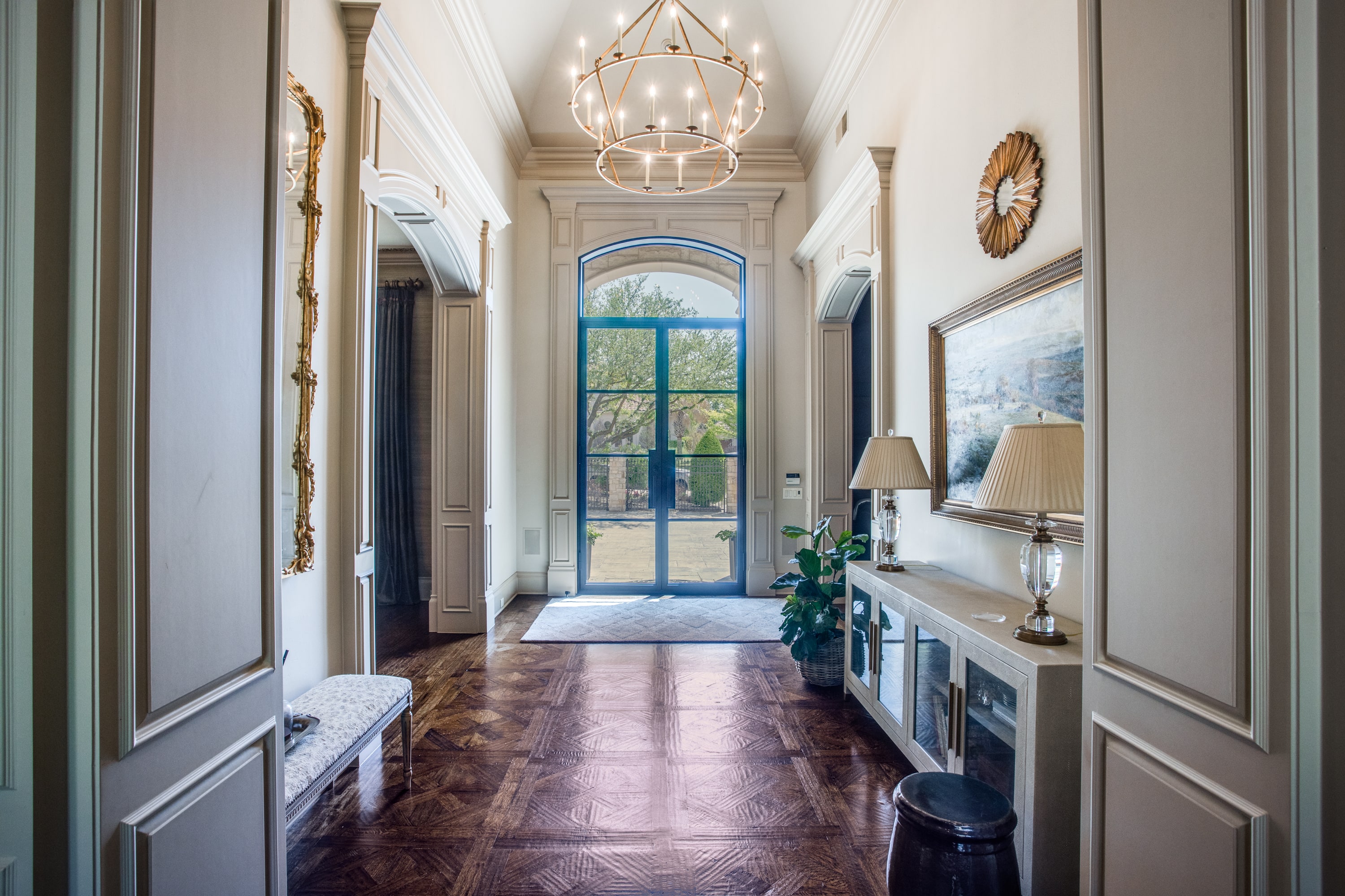 elegant entry way remodel