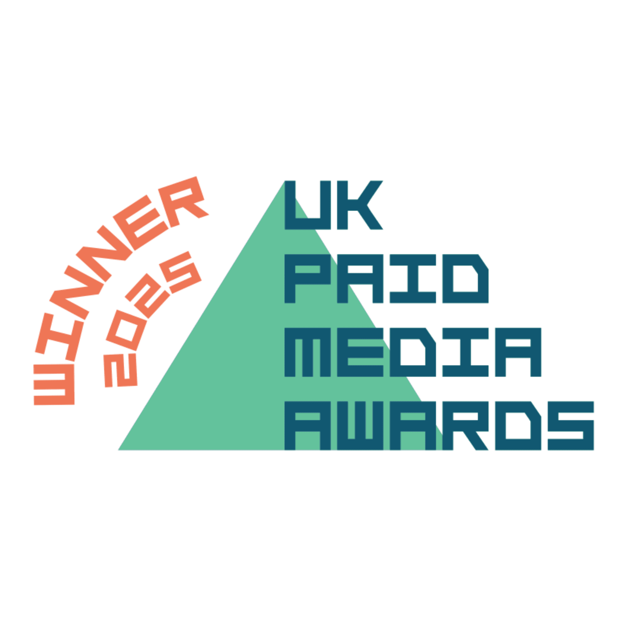 UK Paid Media Awards Winner 2025 badge
