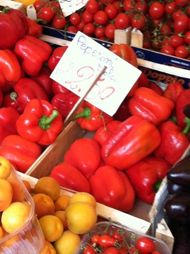 Red peppers