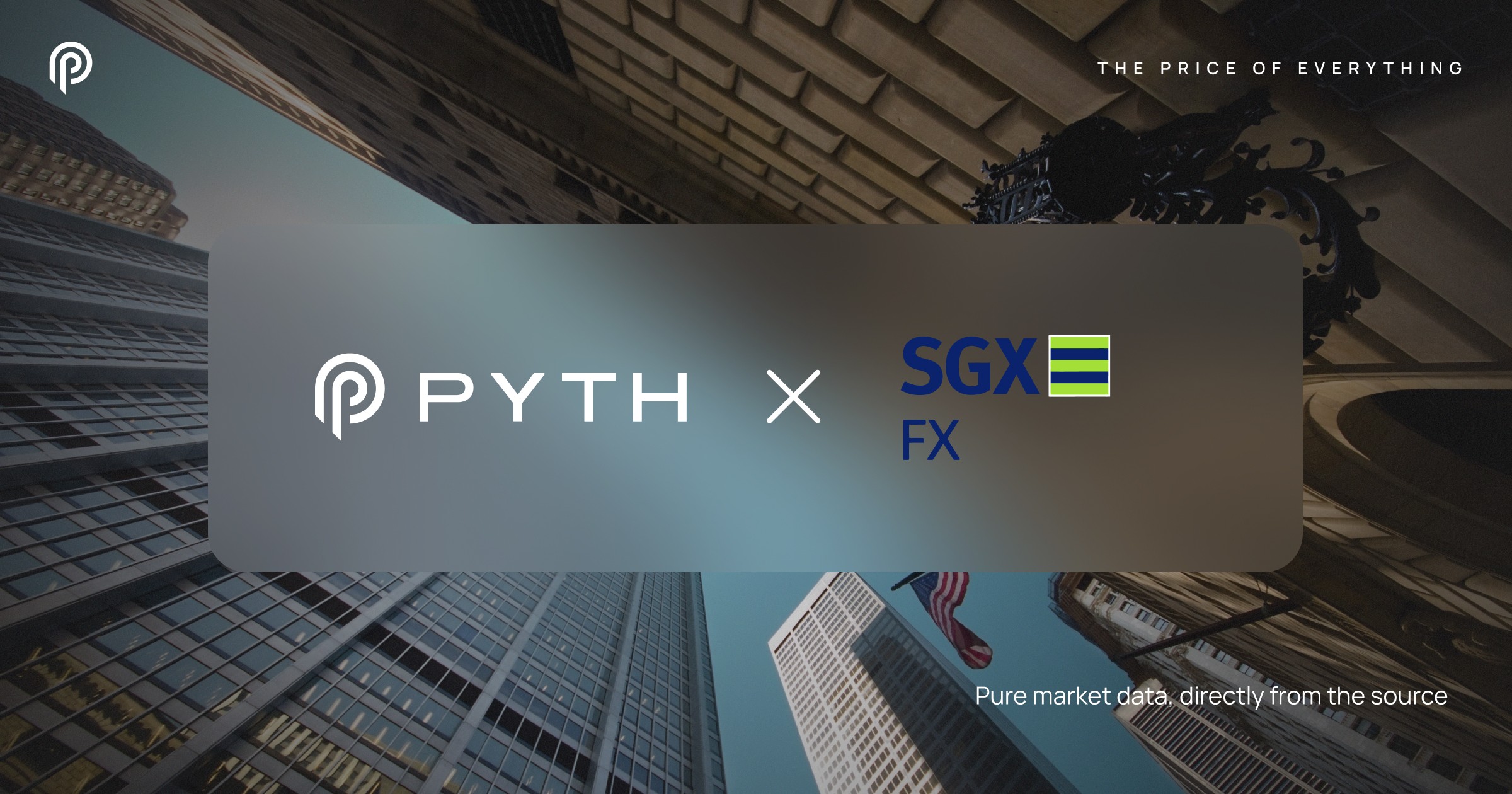 SGX FX Joins Pyth Network: Institutional FX Composite Benchmarks on a Modern Distribution Layer