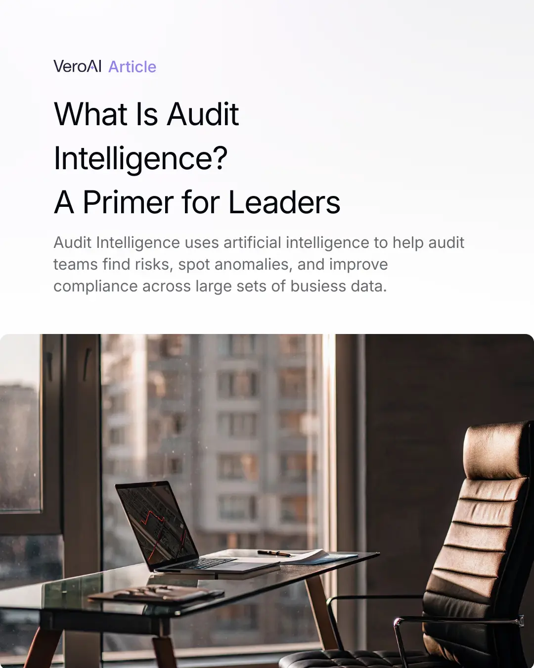 What Is Audit Intelligence? A Primer for Leaders — feature image