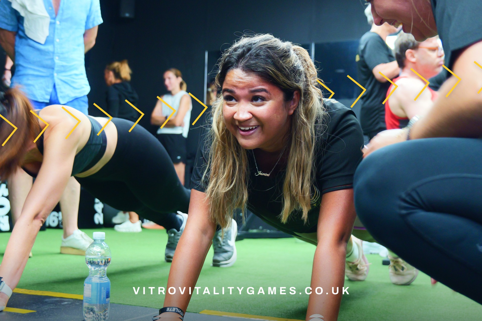 VITRO participant completing a guided exercise station at Fortitude Fit Gym, Edenbridge