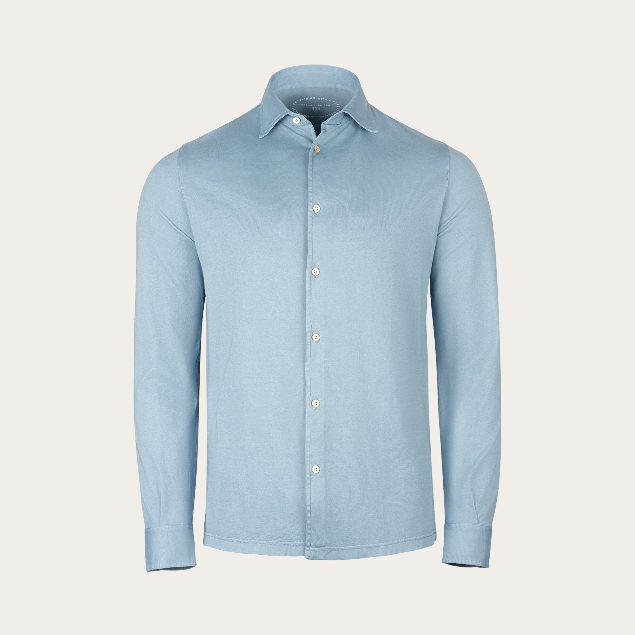 Fedeli - Jason Jersey Organic Shirt - Mandelli UK