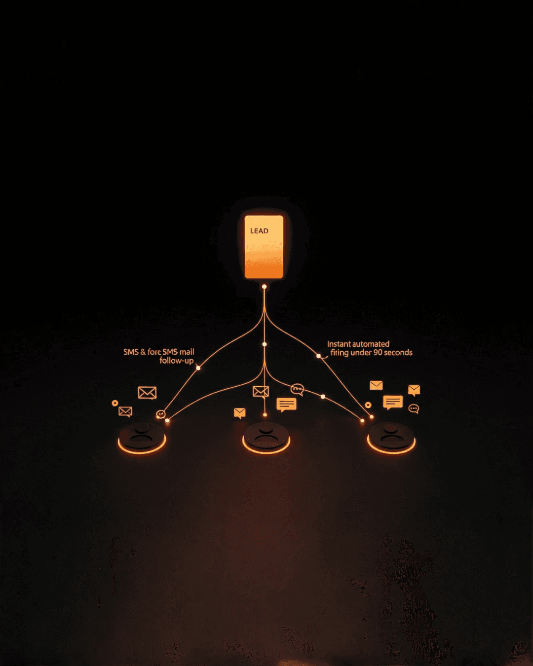 Orange jacket women standing street motion blur portrait