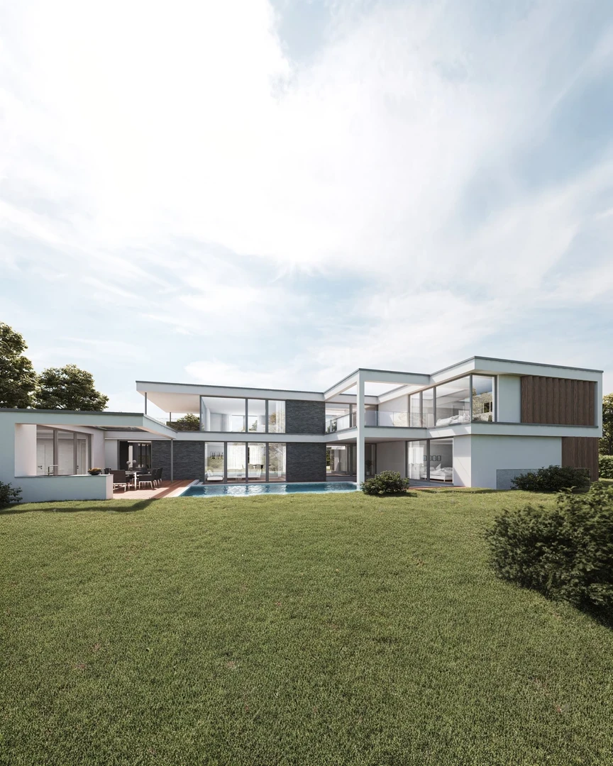 Villa H Gartenansicht