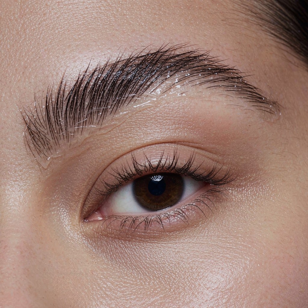 Clear 3D Brows Eyebrow Wax Gel — on skin