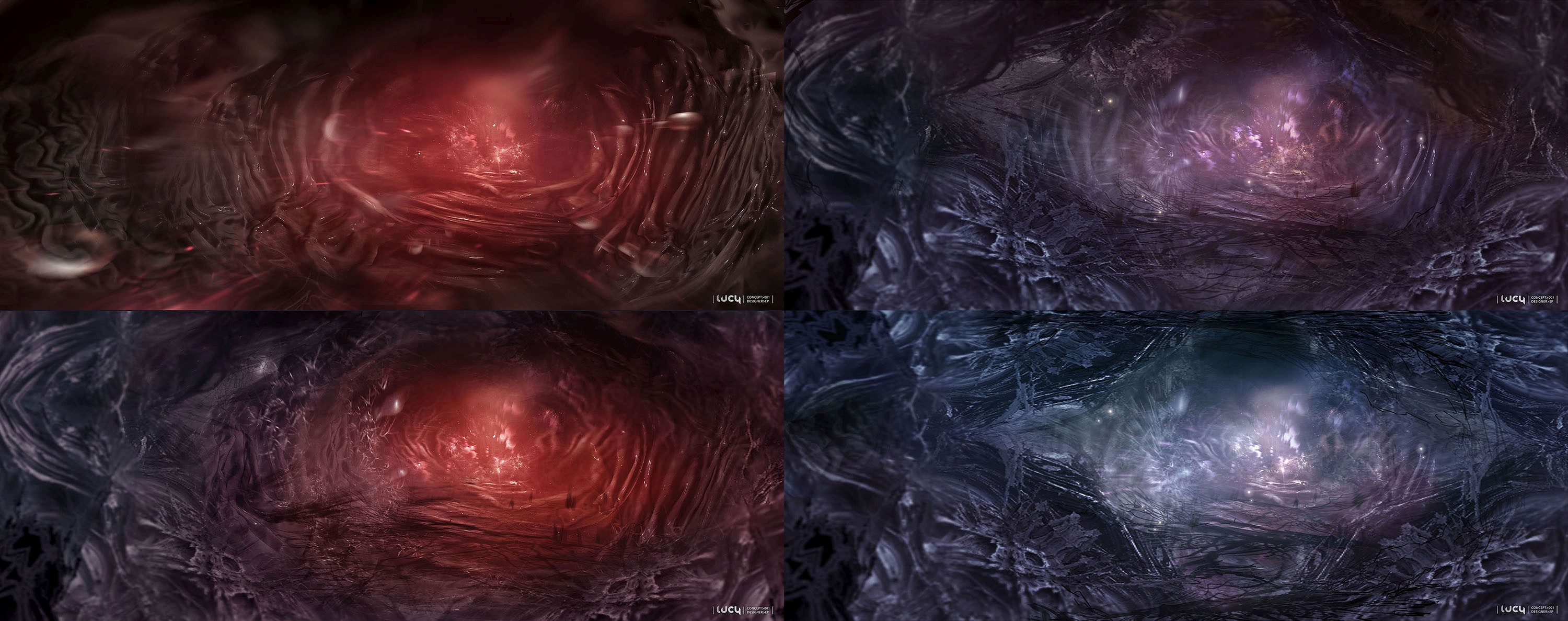 Lucy concept art – detailed technology design supporting the narrative vision