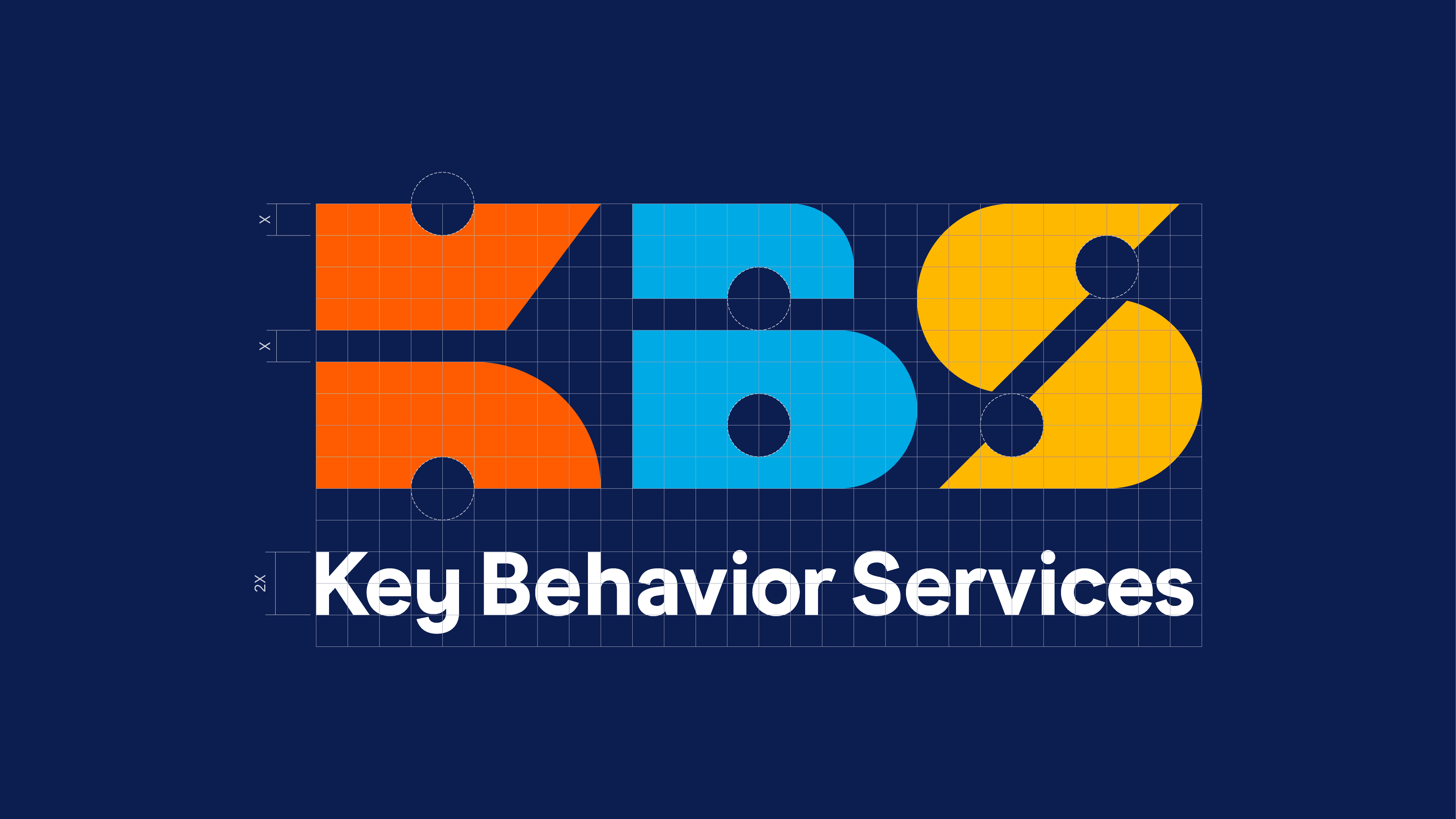 KBS Key Behavior Services logo with abstract colorful letters.