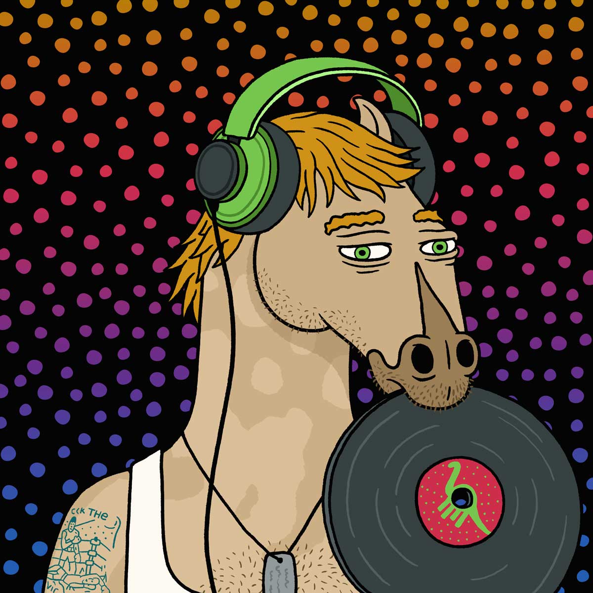 Image of a Party Horse celebrity likeness