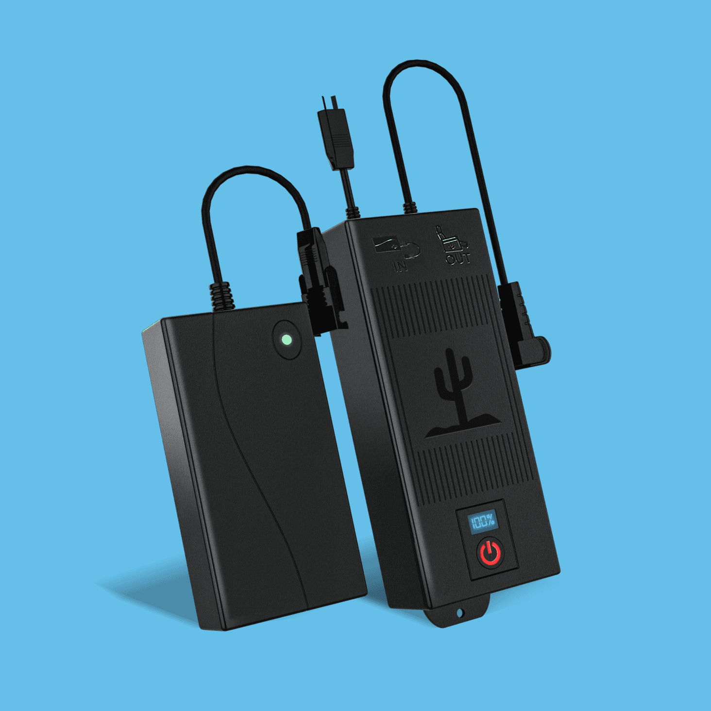 Blue Cactus reclining furniture battery power supply charger