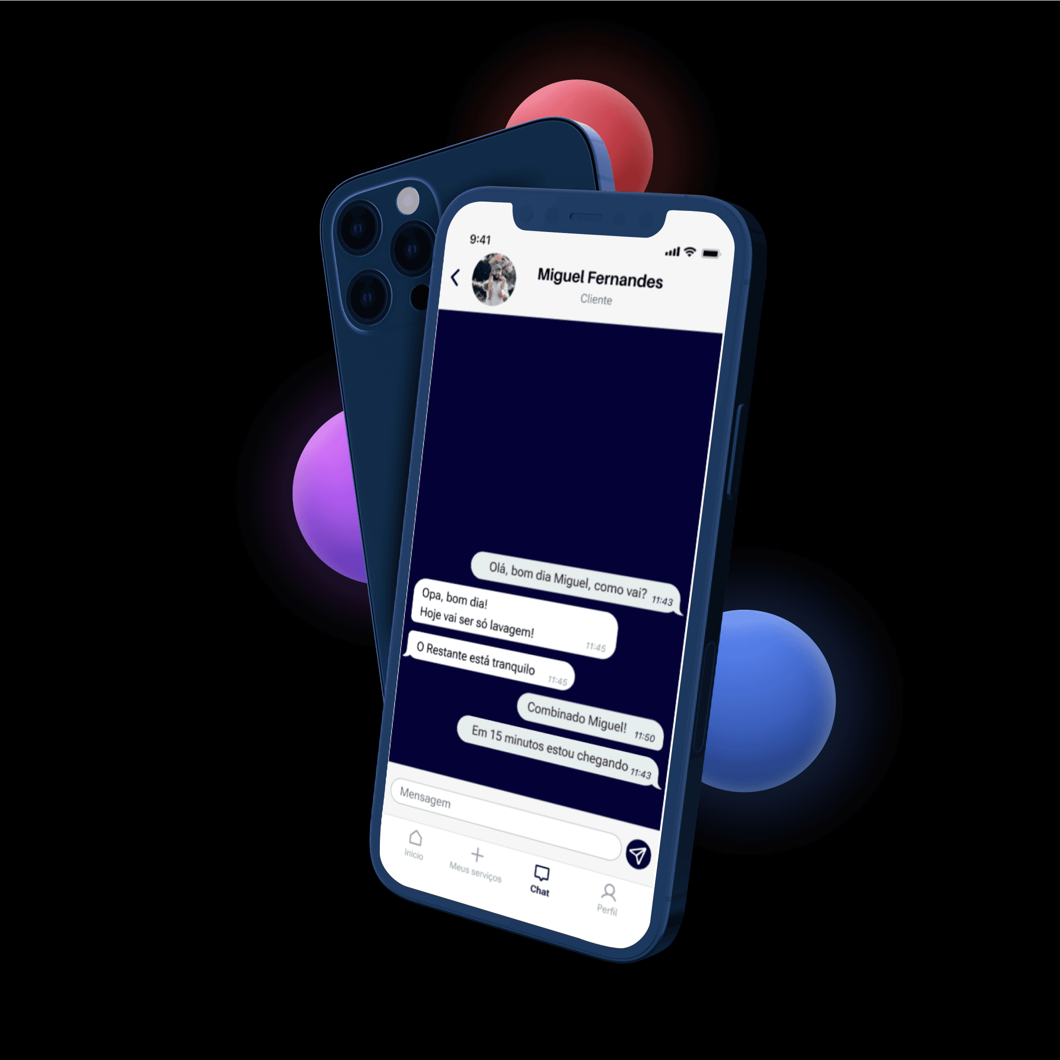 Coach explaining something to an athlete