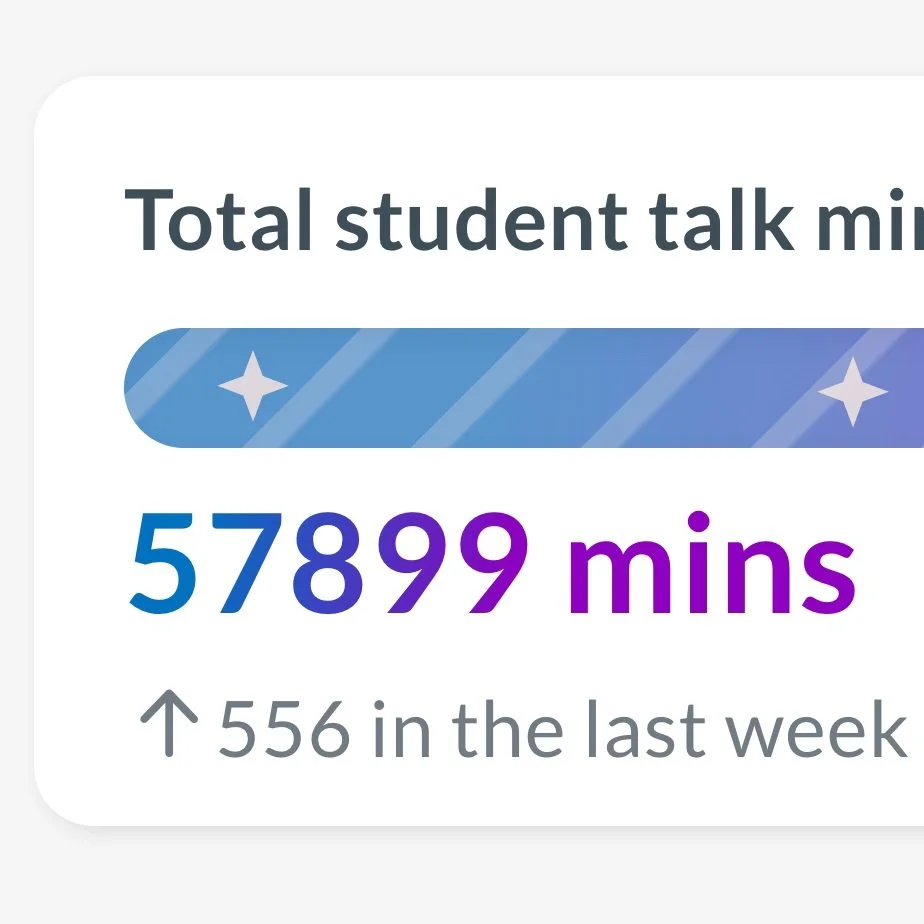 See community data with TeachFX's Discourse Dashboard