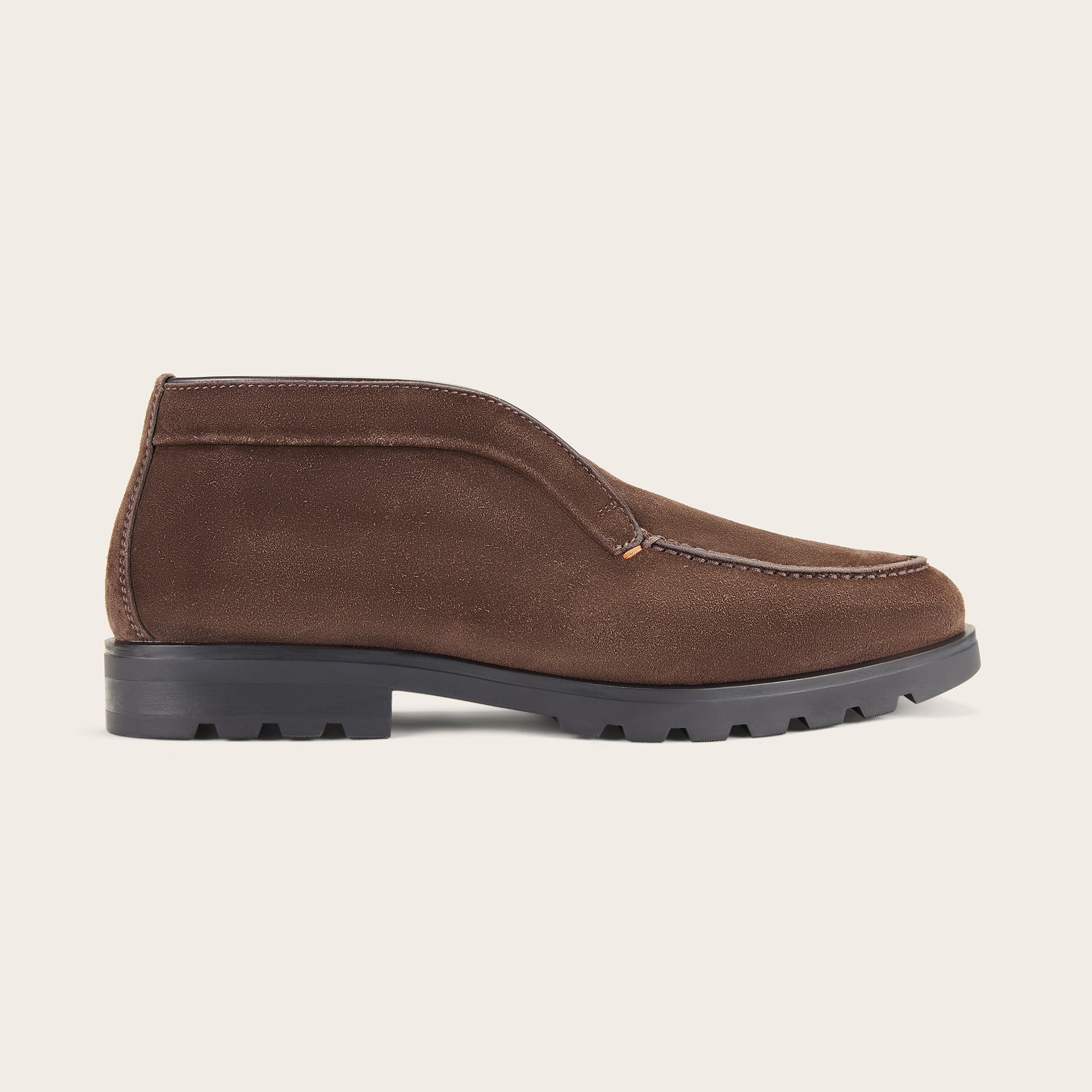 Men's Winter Dark Brown Desert Boots - Mandelli UK