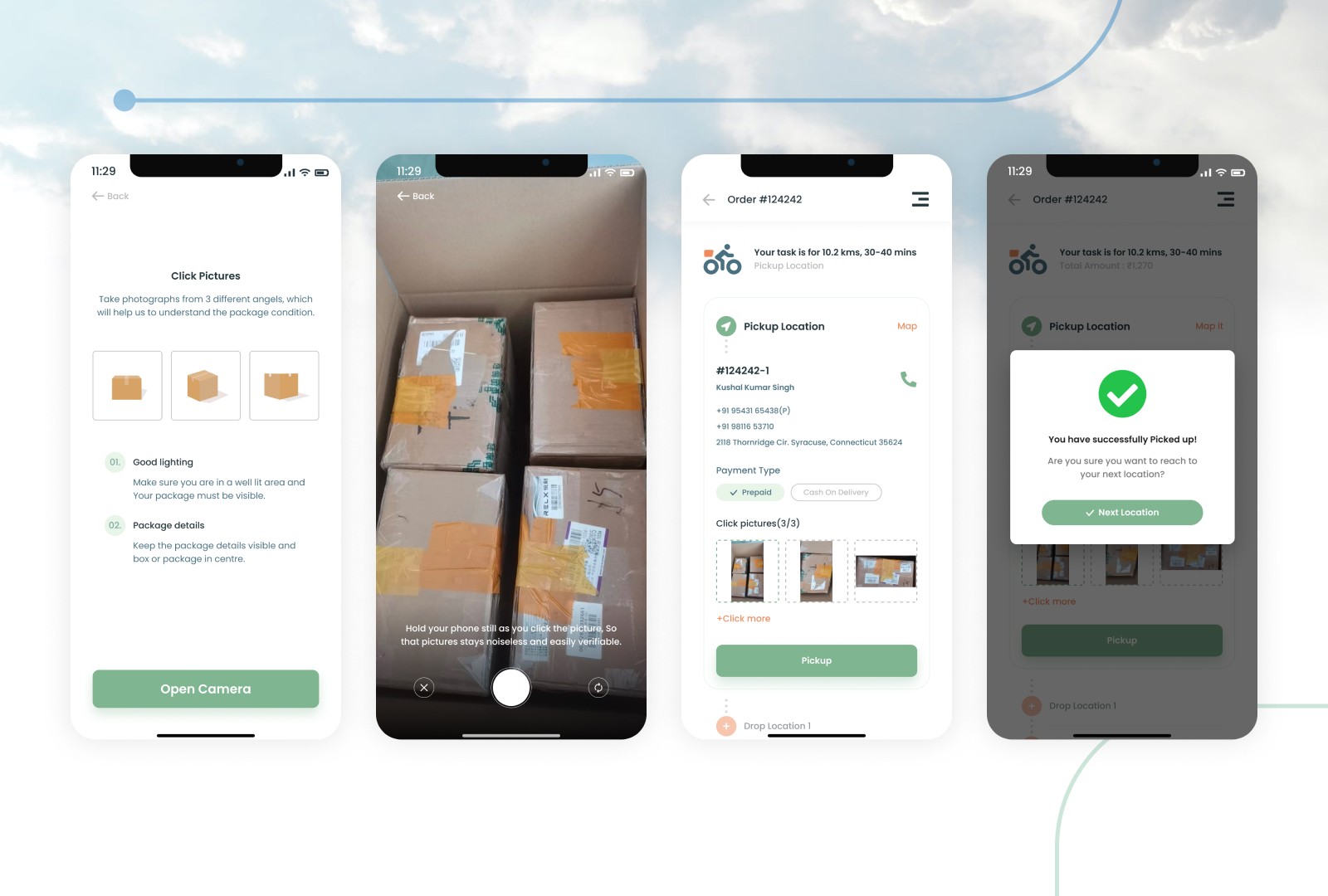 Get Delivered - Click Parcel Pictures
