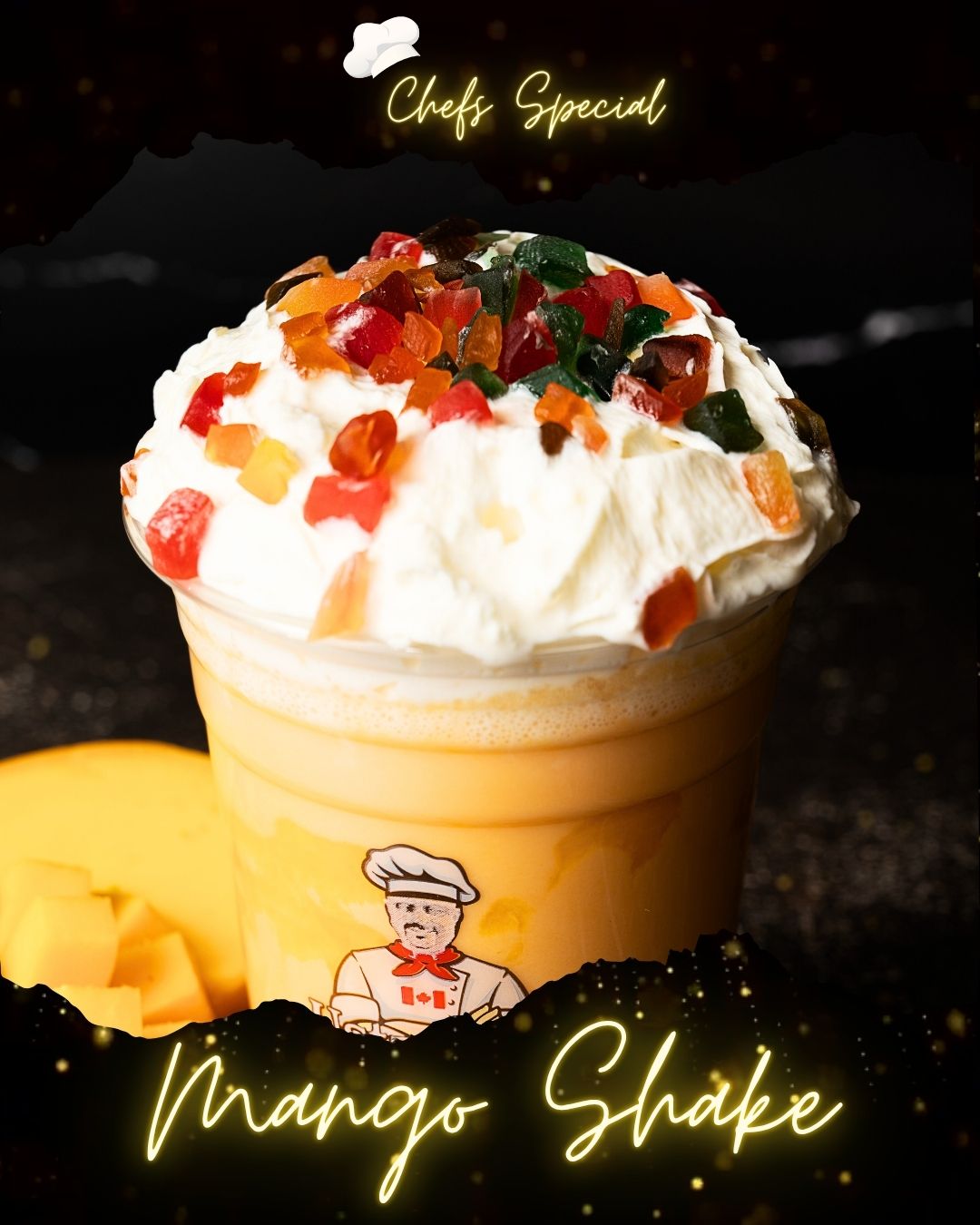  Mango lassi and Indian street food, Ustaad G76 BC