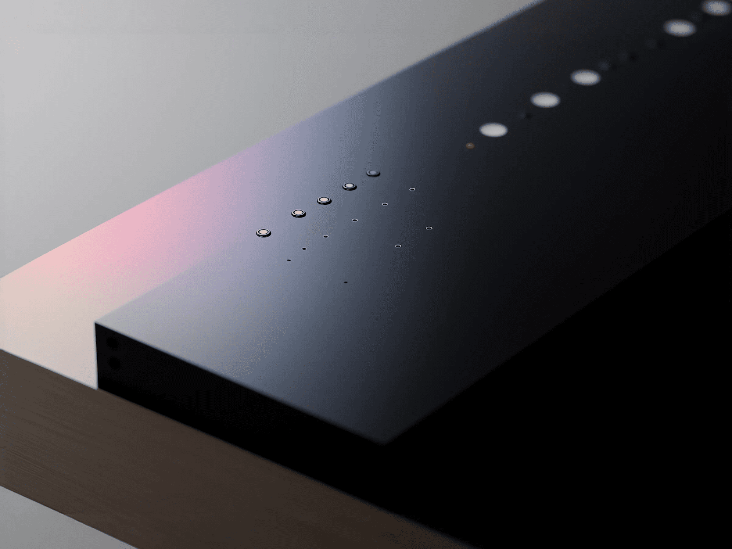 Close up shot of product