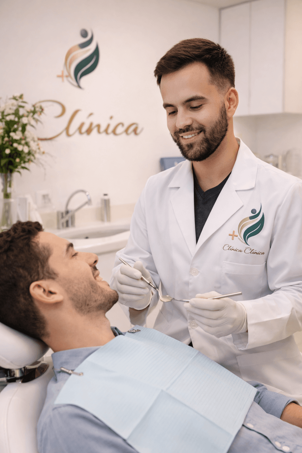 Cosmetologist performing a facial treatment on a relaxed client in a spa setting