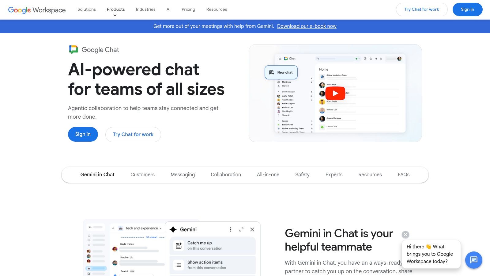 Google Chat (Google Workspace)