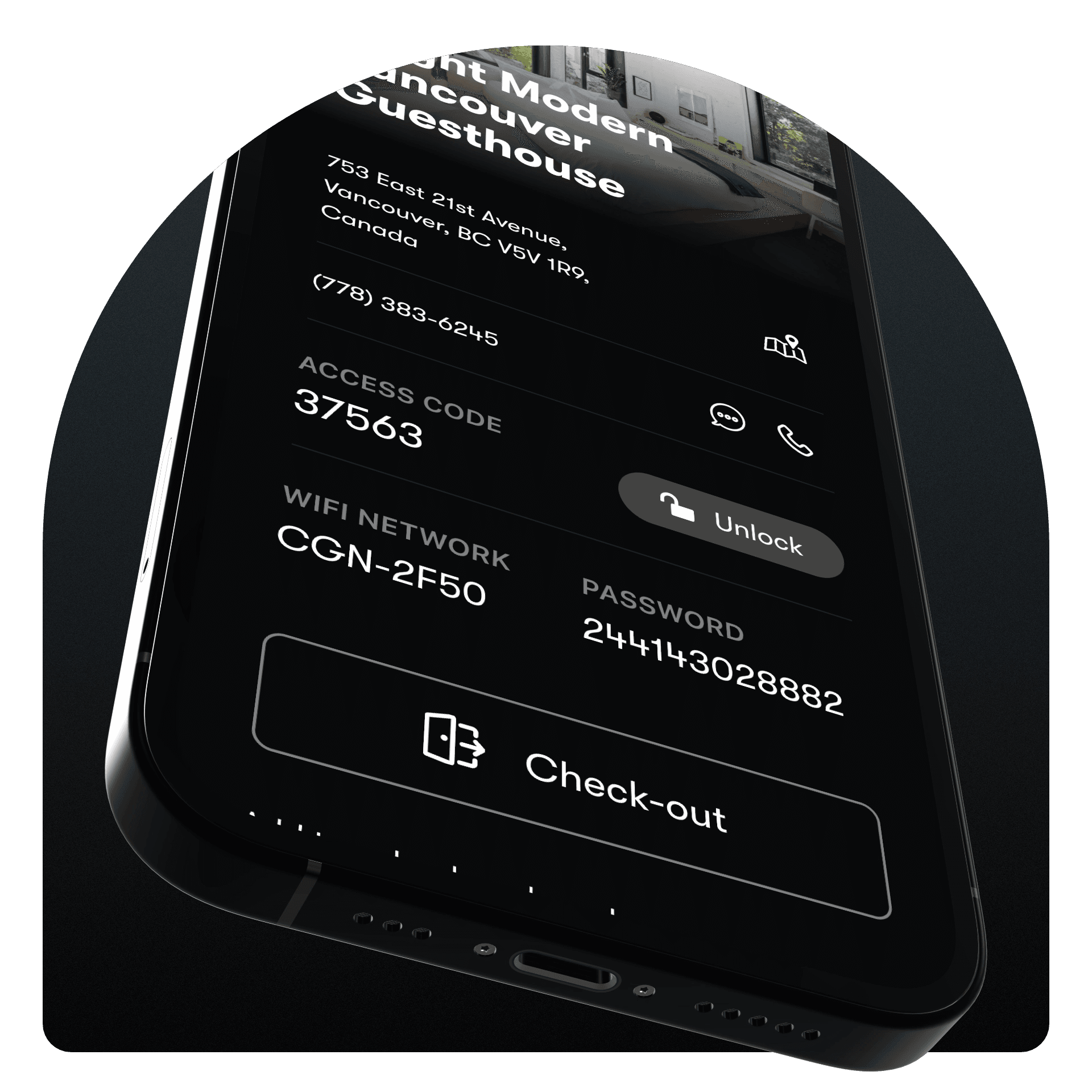 Boarding Pass Home Screen Showing Check-in Button
