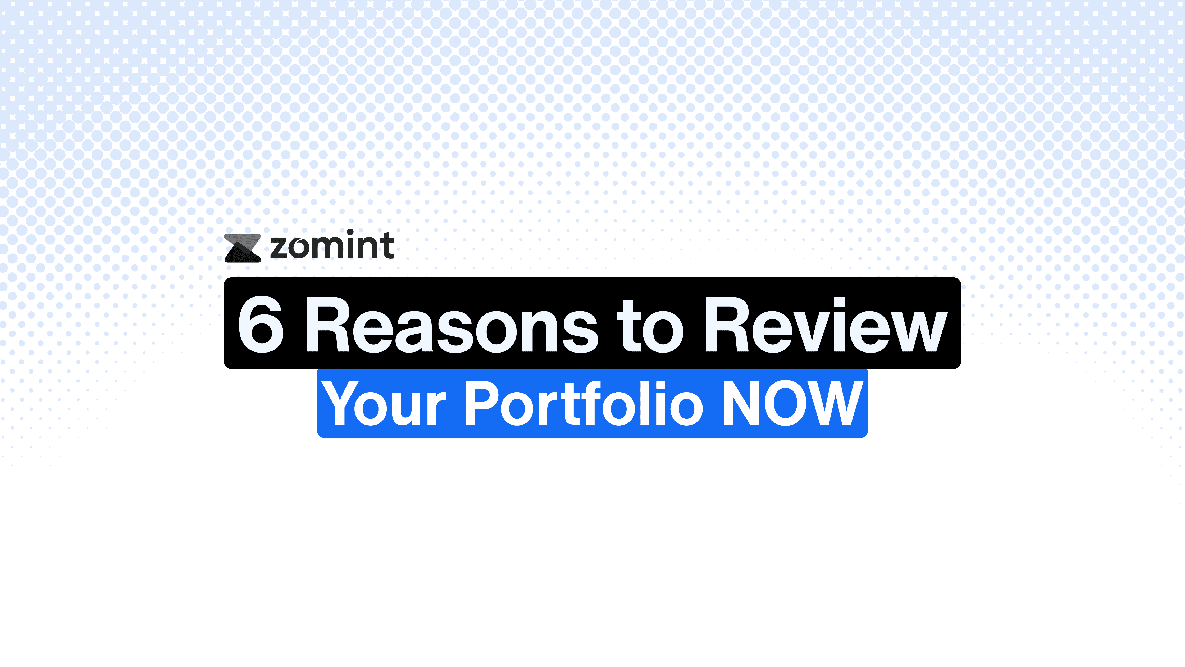 6 Reasons Why Your Portfolio Needs an Urgent Review