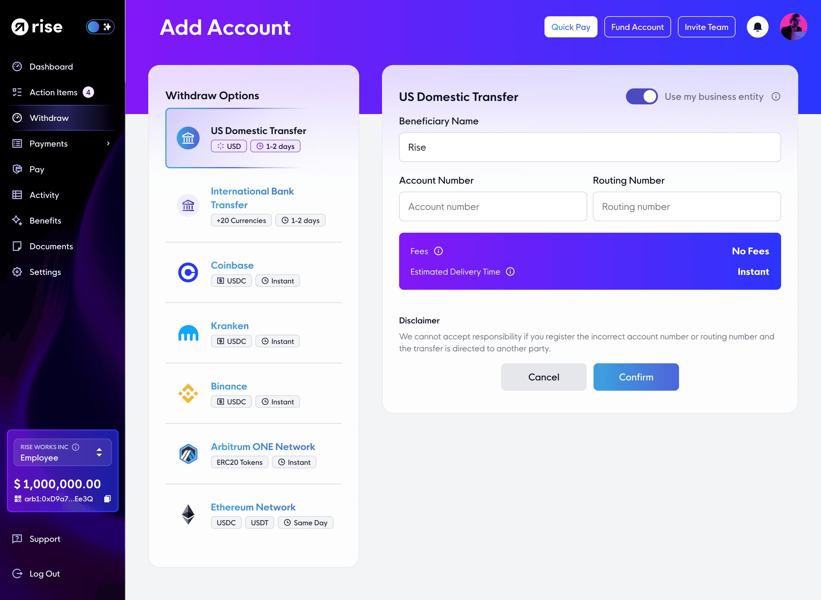 crypto payroll
