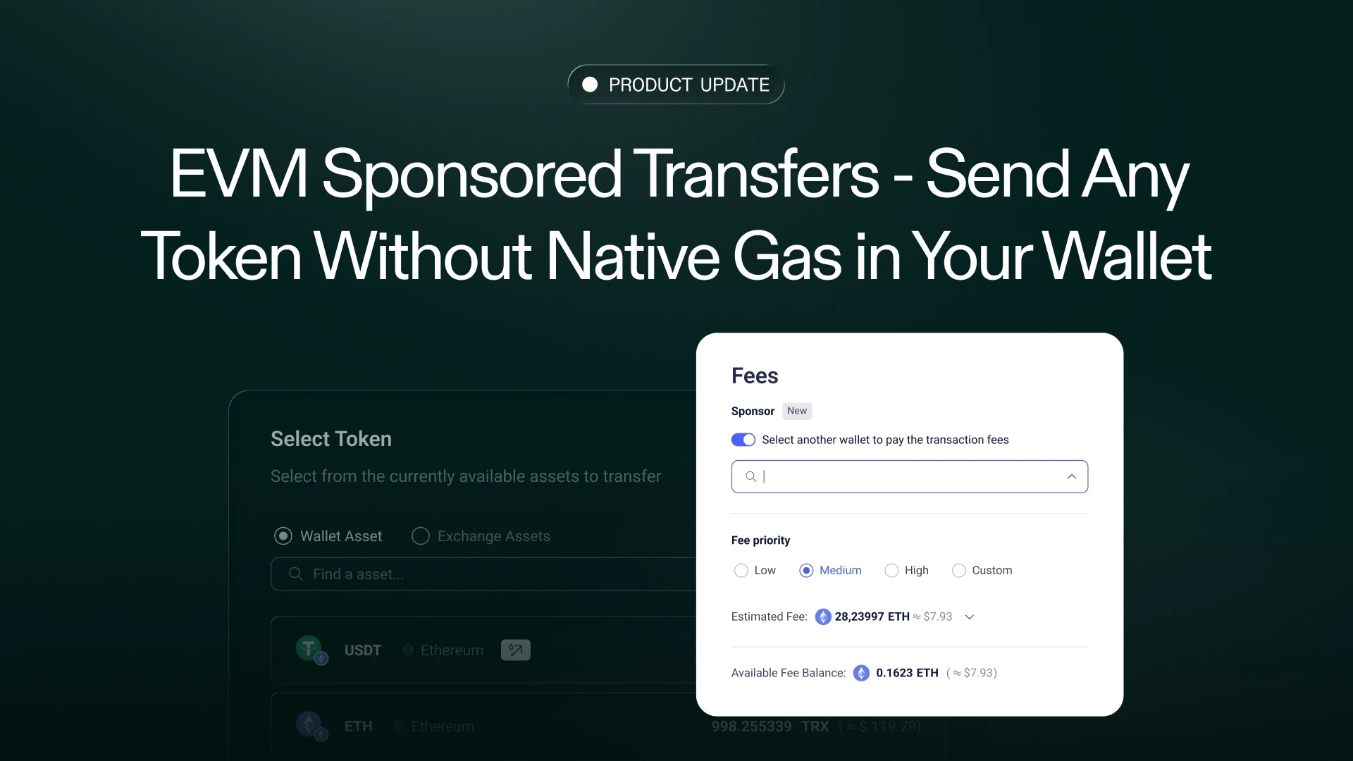 EVM Sponsored Transfers: Sweep Stablecoins Without Native Token Funding