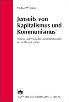 Buchcover 'Jenseits von Kapitalismus und Kommunismus'