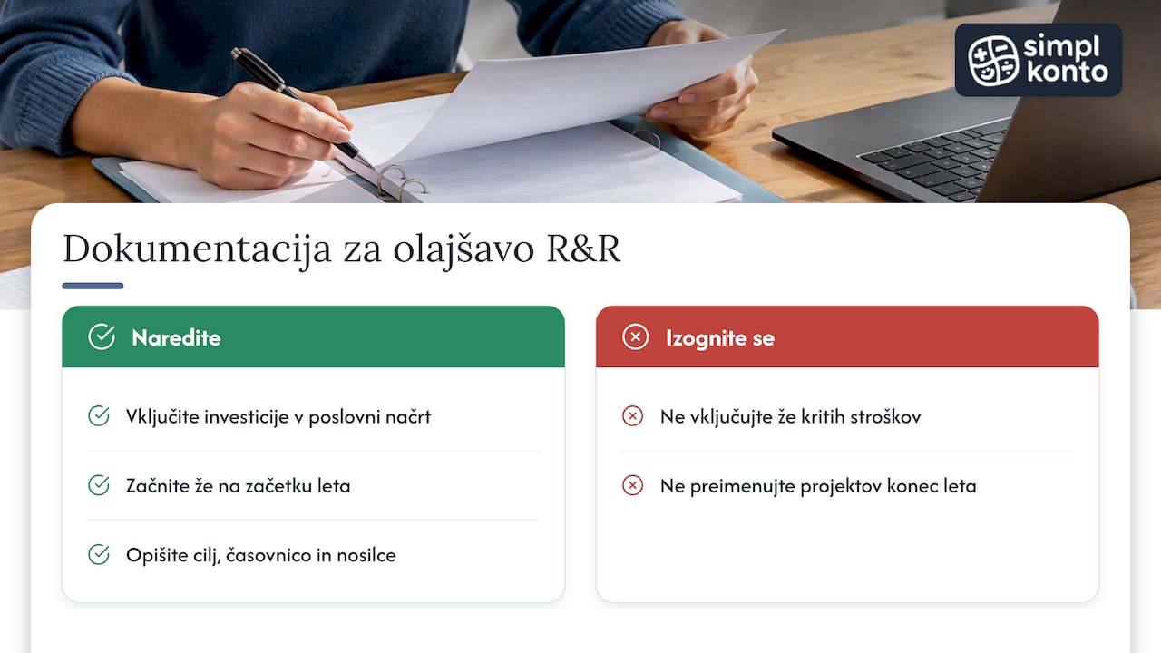 Raziskave in razvoj: dokumentacija odloča — overview diagram