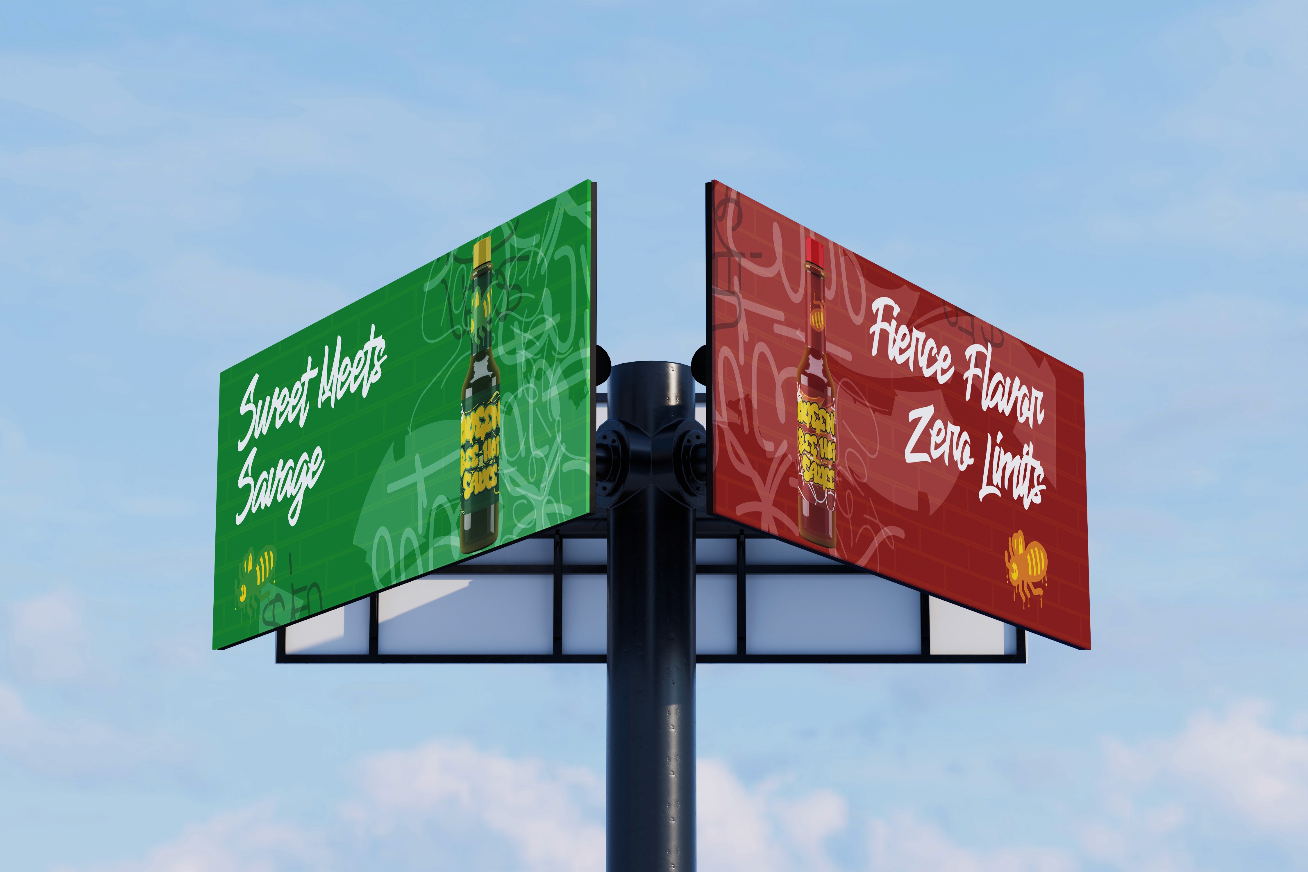 Public Advertisement of Queen Bee Brand