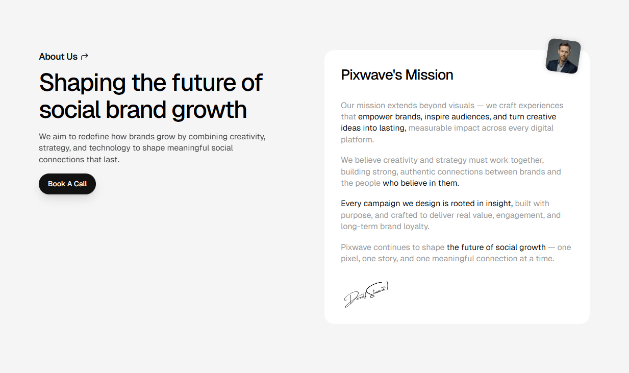 Framer About Component