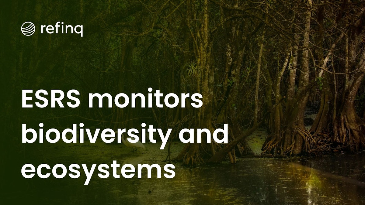 Monitoring biodiversit and ecosystems