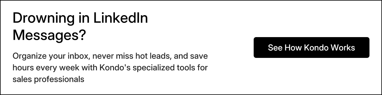 Drowning in LinkedIn Messages?
