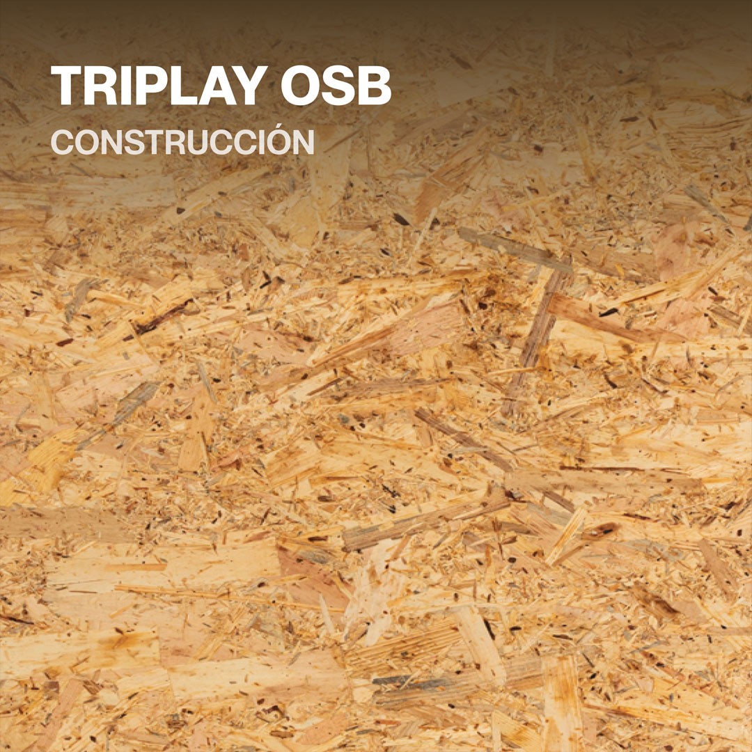 El Triplay OSB es ideal para diversas aplicaciones de construcción debido a su resistencia y versatilidad. Disponible en un espesor de 12 mm con dimensiones de 1.22 m x 2.44 m.